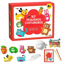 🧵Kit Pequenos Costureiros – Aprenda a Costurar Brincando!