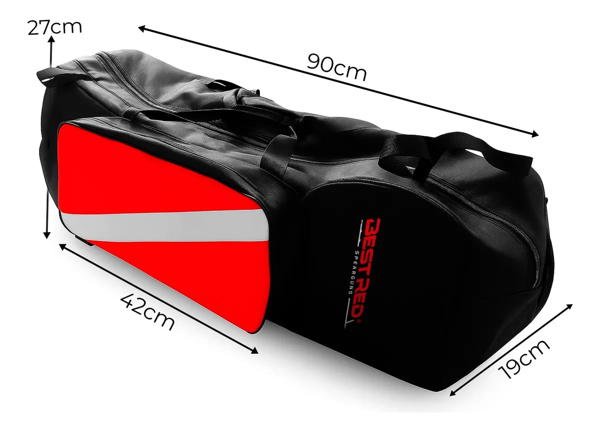 Mochila Grande Para Mergulho Pesca Sub Pescaria Best Red