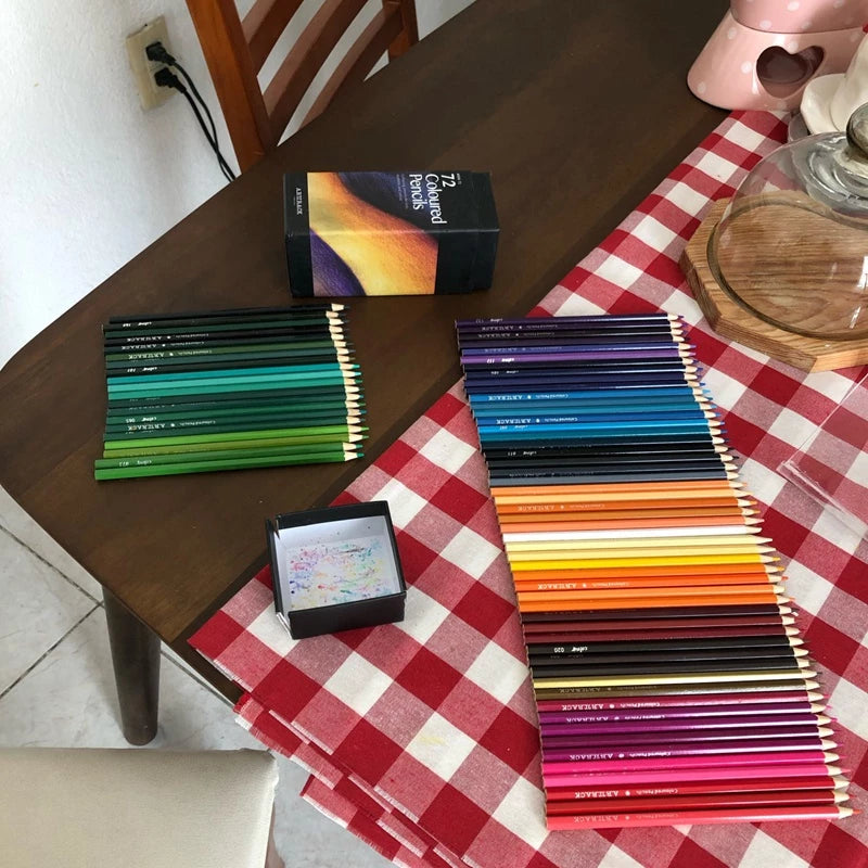 Lápis de Cor Profissional – Cores Vibrantes para Criar Sem Limites! 🌈